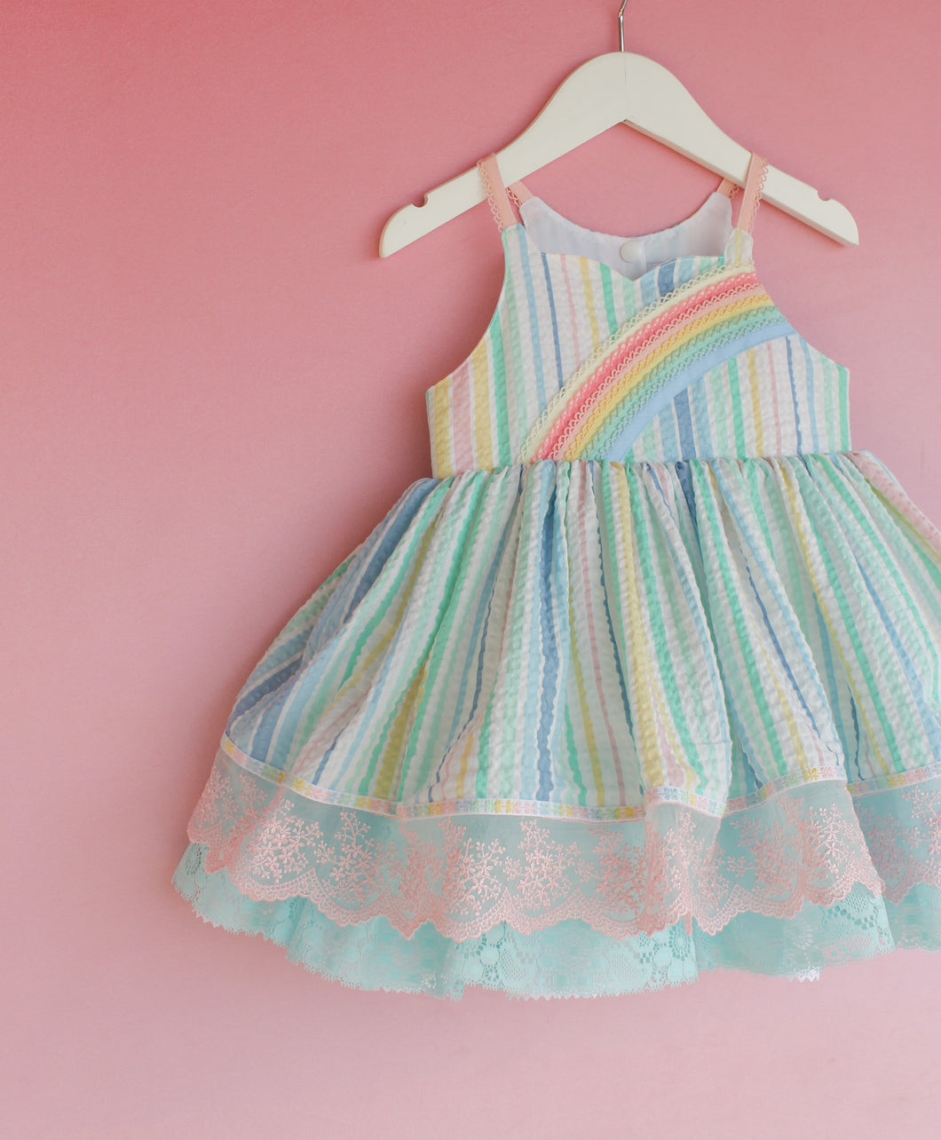 Lake side Rainbow | Vintage remix custom